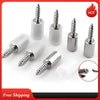 Self-Tapping Cabinet Shelf Supports with Rubber Sleeves