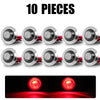 LED Side Marker Lights with Smoke Lens for Trucks, Trailers, Boats & RVs