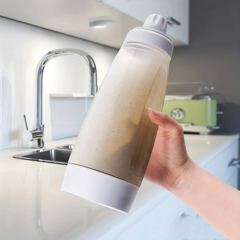 Pancake Batter Dispenser with Wire Whisk — Restaurant-Quality Baking Tool