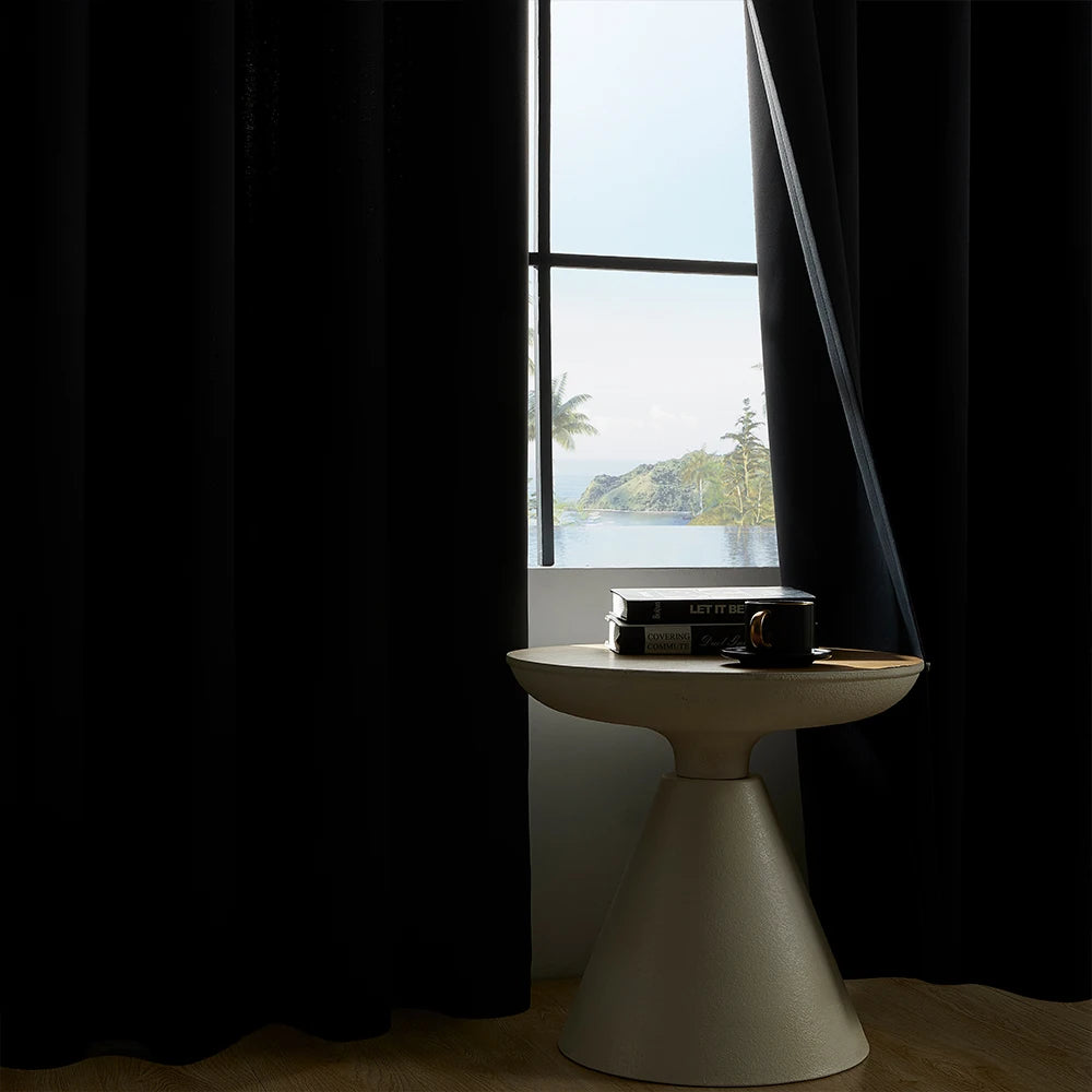 Solid Color Blackout Curtain for Bedroom and Living Room