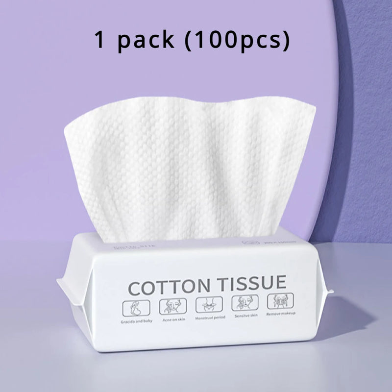 Soft Disposable Cotton Facial Towels