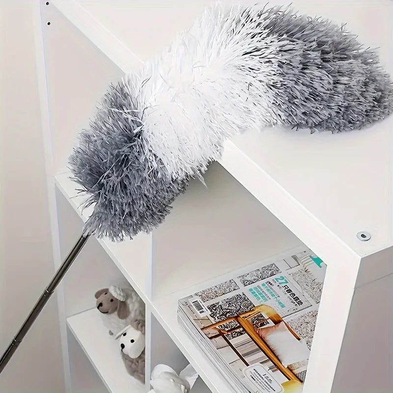 Extra-Long Retractable Duster with Flexible Head