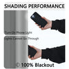 100% Blackout Solid Color Curtains for Bedroom and Living Room