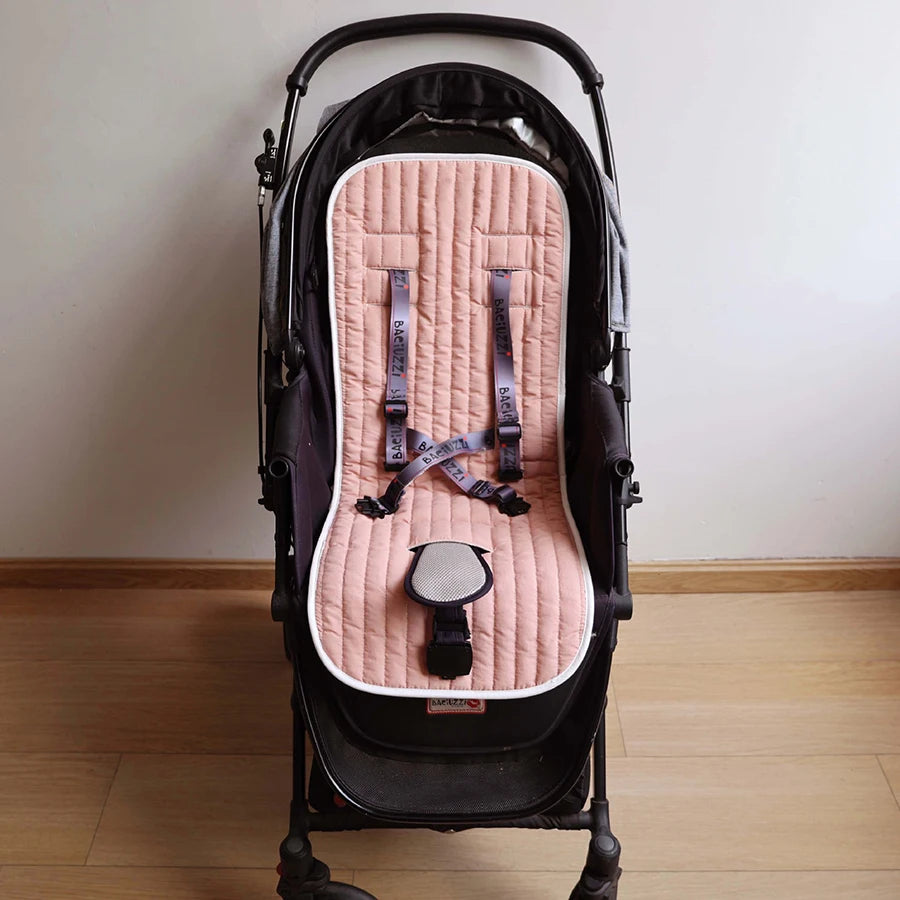Universal Baby Stroller Seat Pad – Warm, Anti-Slip Cushion for All Seasons