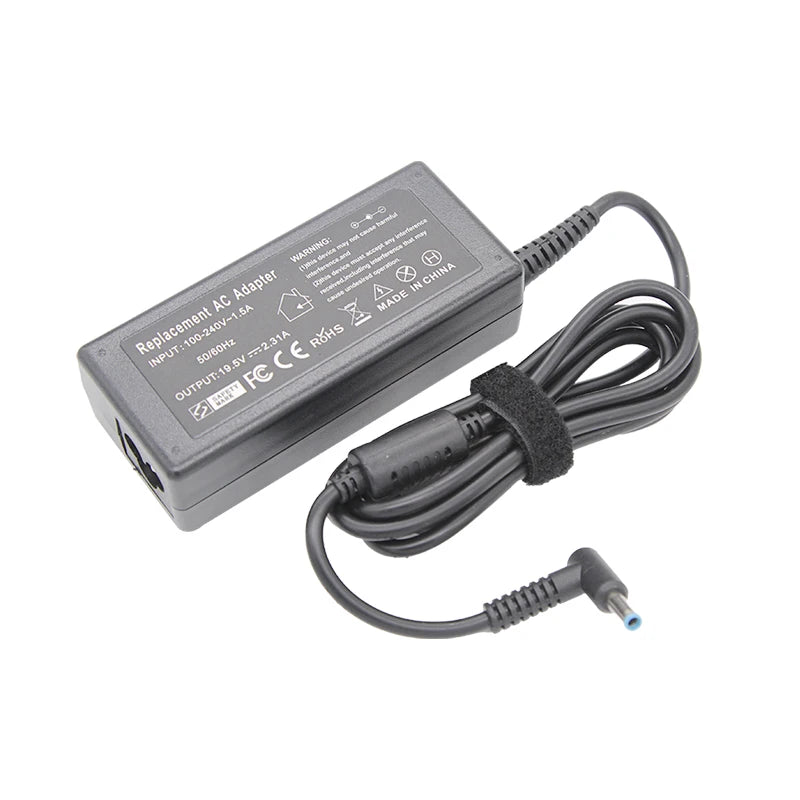 45W HP Laptop Charger Compatible with Stream, Pavilion, and More