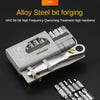 Compact Multi-Bit Ratchet Screwdriver Set