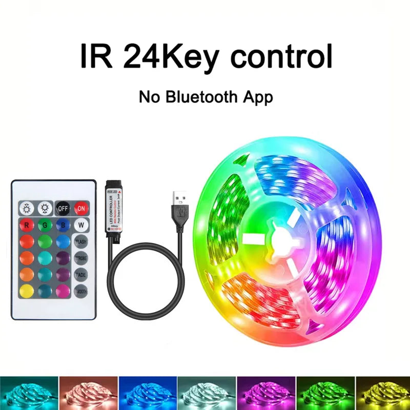 Bluetooth LED Strip Lights with Music Sync