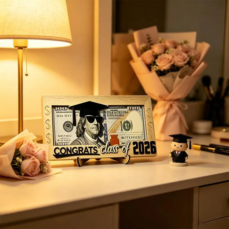 Class of 2026 Graduation Money Frame