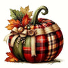 5D Diamond Painting Kit - Autumn Pumpkin Landscape