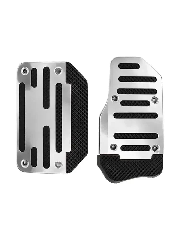 Non-Slip Aluminum Pedal Covers for Gas and Brake