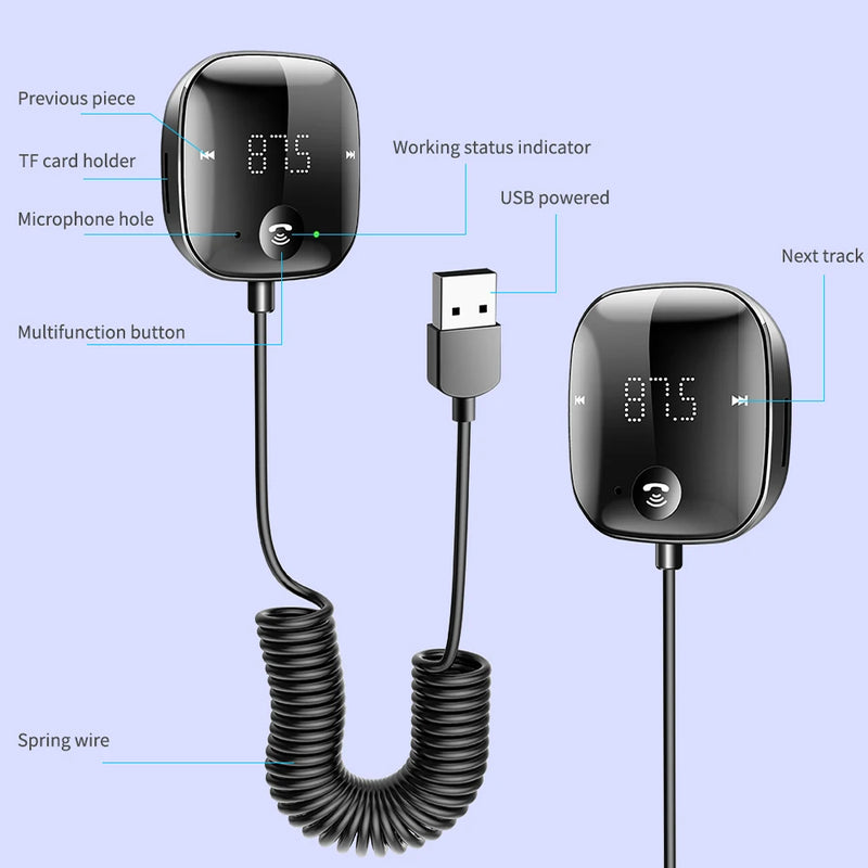 Wireless FM Car Audio Transmitter