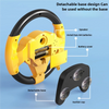 360° Rotating Music Steering Wheel Toy for Kids