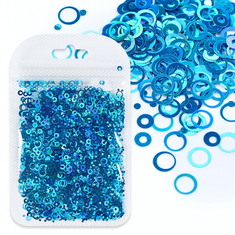 Mirror Bubble Sequins for Resin Art and DIY Crafts