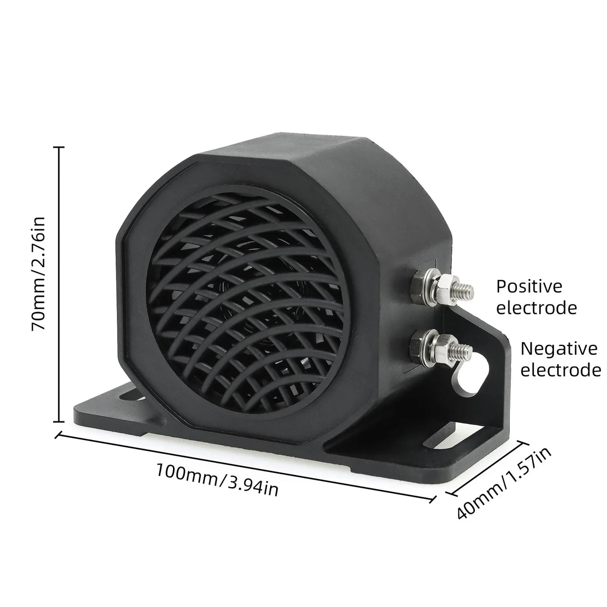 Vehicle Backup Reversing Alarm Horn with Loud 107dB Siren