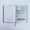 Cahier d'étude biblique avec sangle signet