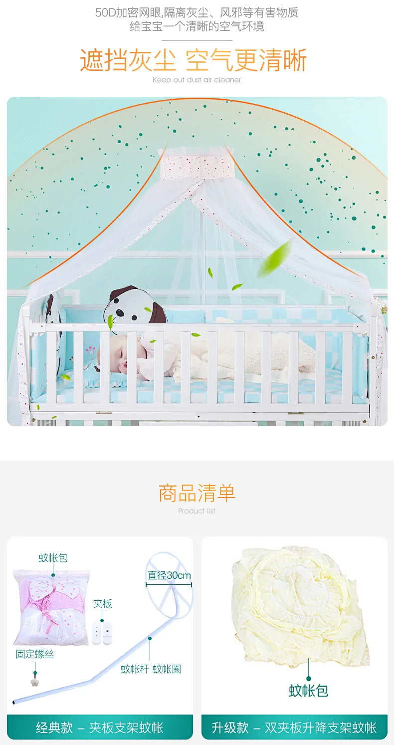 Foldable Baby Mosquito Net Canopy Stand