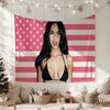 Megan Fox Decorative Flag Banner for Outdoor Events