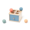 Montessori 4-in-1 Wooden Color Sorting & Shape Matching Box for Toddlers