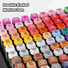 Professional Dual-Tip Art Markers Set for Drawing & Illustration