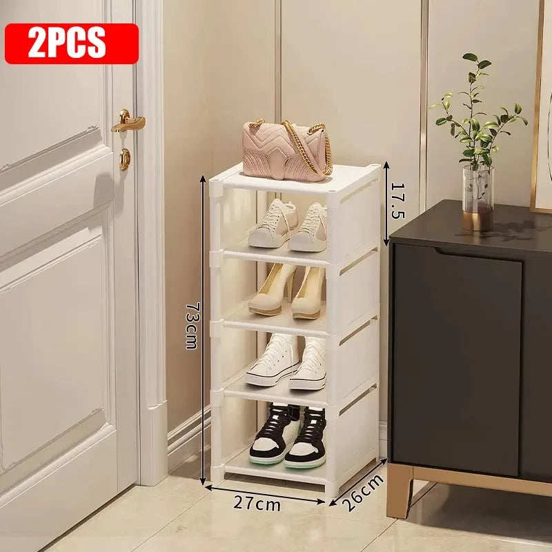 Stackable Fabric Shoe Rack