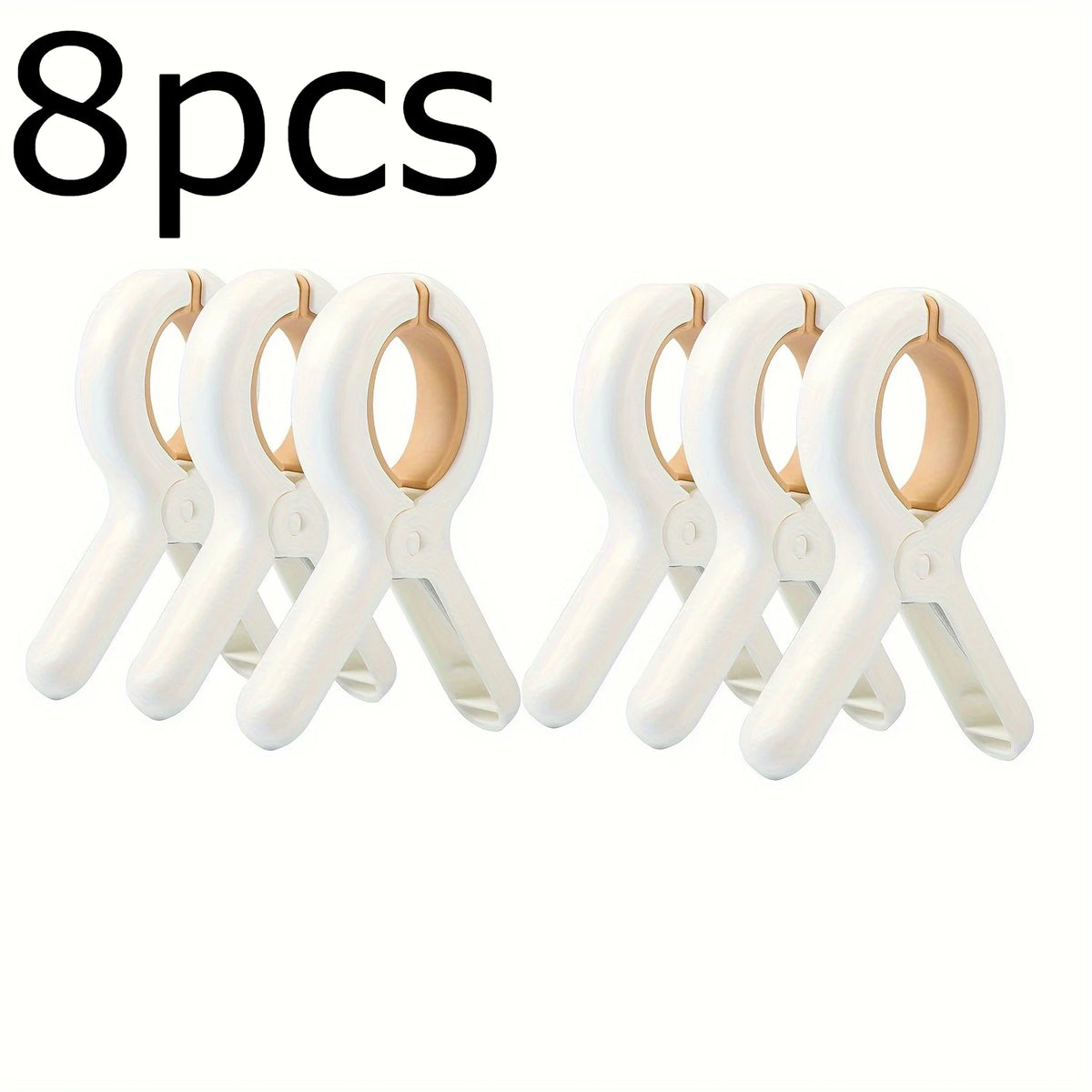 Heavy-Duty Plastic Laundry Clips for Towels, Quilts & More