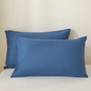 Breathable Solid Color Pillowcase Set (2-Pack) – Soft, Waterproof, Easy Care