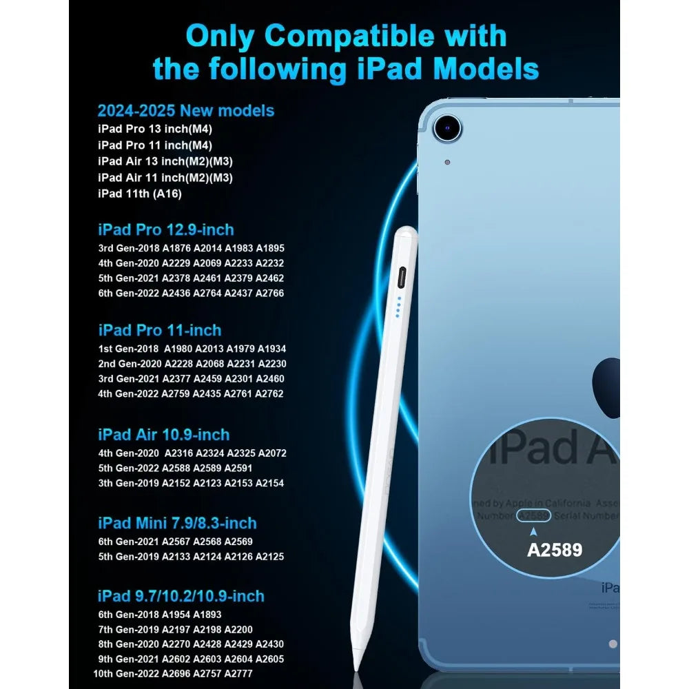 Precision Touch Stylus for iPad with Palm Rejection