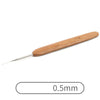 Bamboo Handle Crochet Hooks Set (0.5mm–6.0mm)