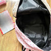 Vintage Patchwork Cat Backpack with Contrast Color Design