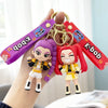 Rumi Mira & Zoey Anime Character Keychain Set