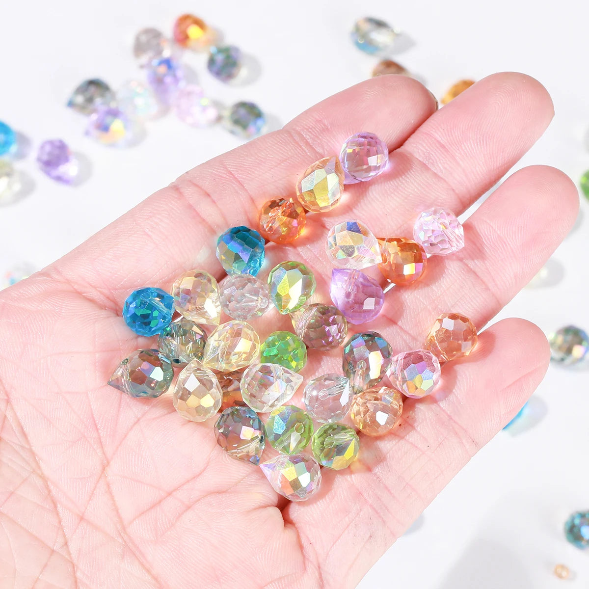 Colorful Glass Crystal Beads for Jewelry Making