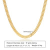 Chunky Gold Plated Stainless Steel Link Necklace
