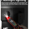 Socket Tester with AC/DC Voltage Detection and Polarity Check