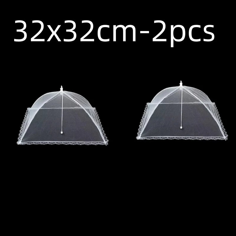 Foldable Mesh Food Cover with Pop-Up Design