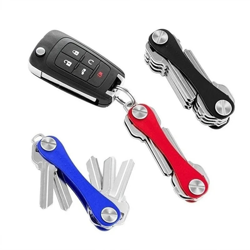 Compact Aluminum Key Organizer