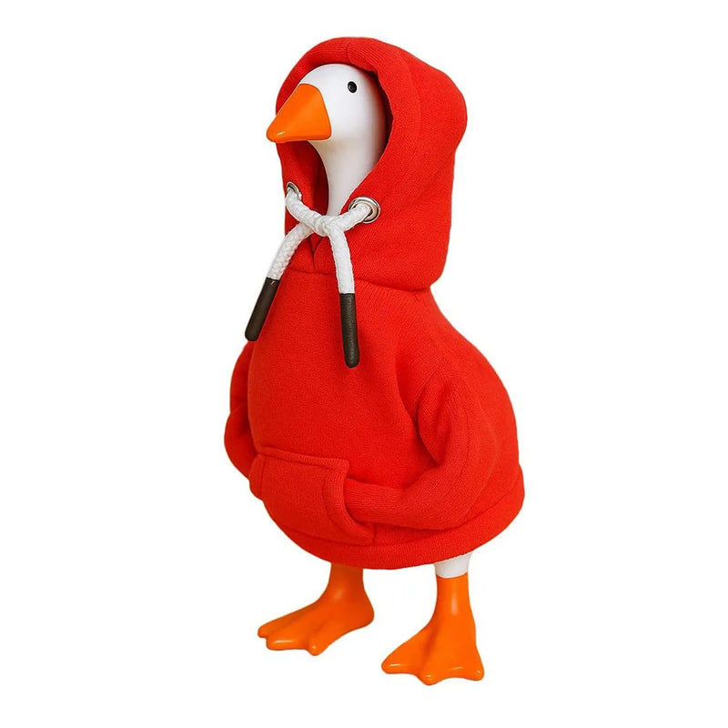 Red Hoodie for 5-Inch Desk Goose