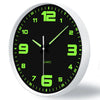 Glow-in-the-Dark Silent Wall Clock for Home Decor