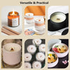 Natural Wooden Wick Candle Wicks for DIY Aromatherapy