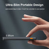 Foldable Magnetic Wireless Power Bank with Built-in Cables