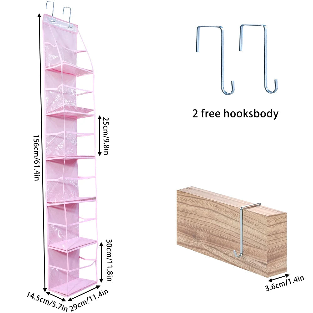 Multi-Tier Hanging Storage Organizer for Accessories, Toys, and More