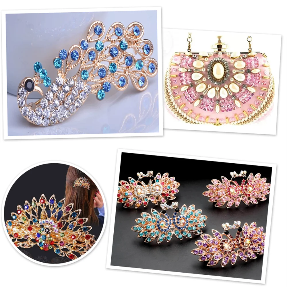 Jelly AB Flatback Resin Rhinestones (2-6mm)