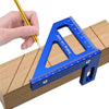 3D Multi-Angle Woodworking Square Ruler