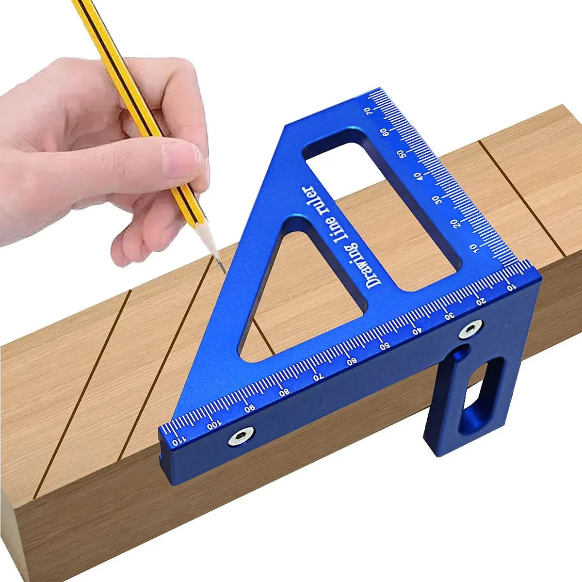3D Multi-Angle Woodworking Square Ruler