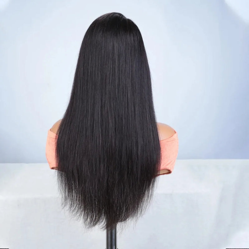 Brasilianisches Kinky Straight Lace Front Perücke