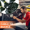 Reusable Nylon Cable Ties with Self-Locking Buckle