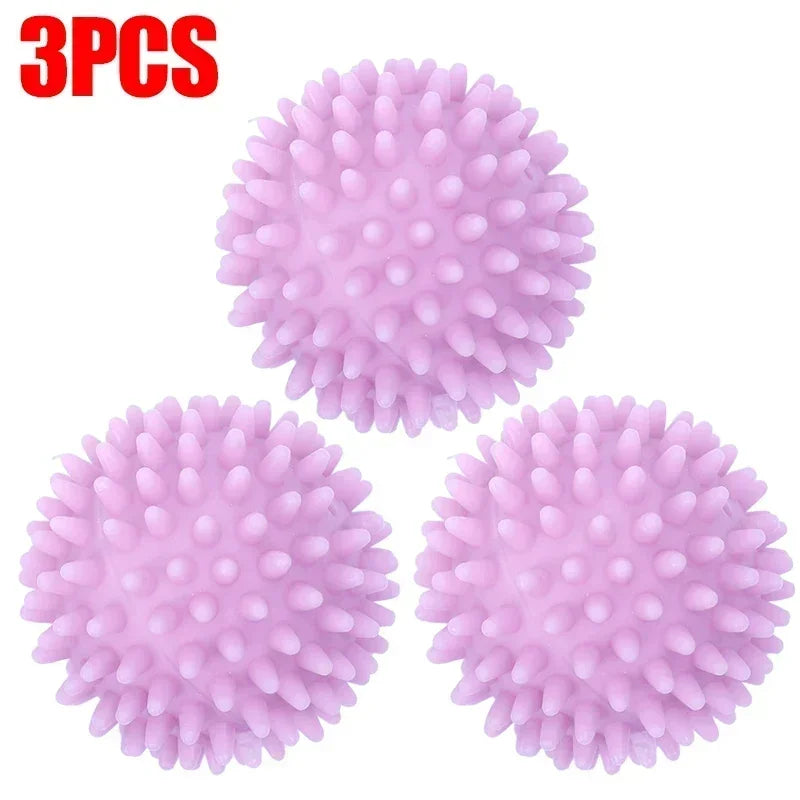 Reusable Anti-Tangle Laundry Balls for Washer & Dryer