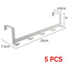 5-Hook Over-the-Door Organizer