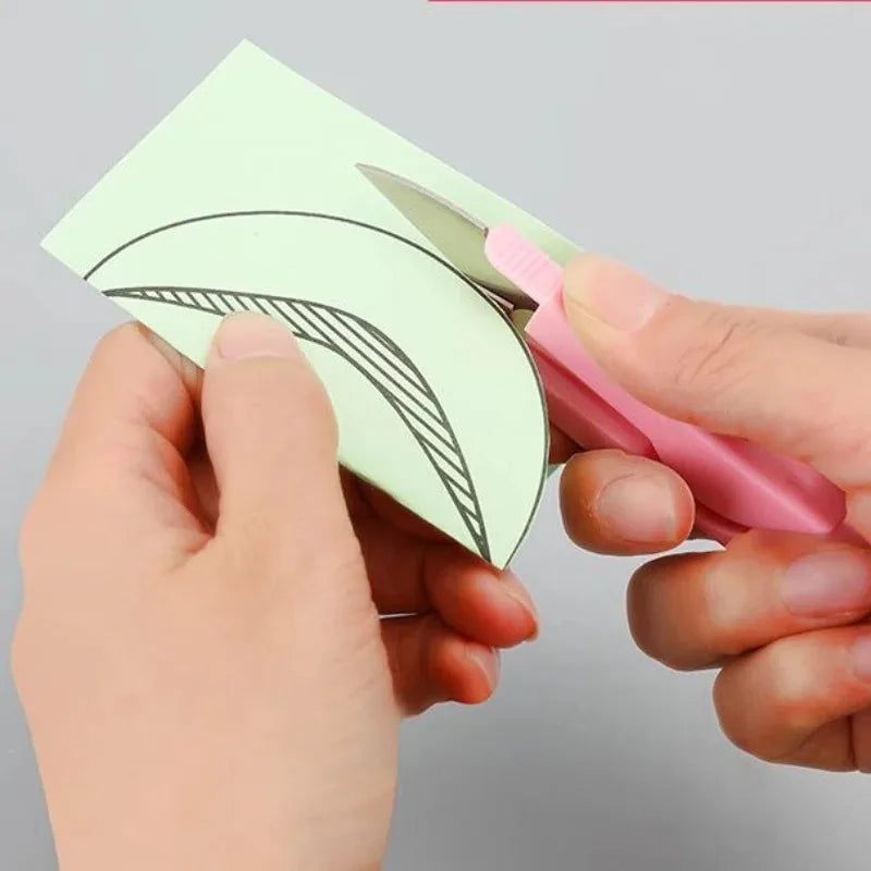 Compact Stainless Steel Sewing Scissors for Embroidery & Crafting