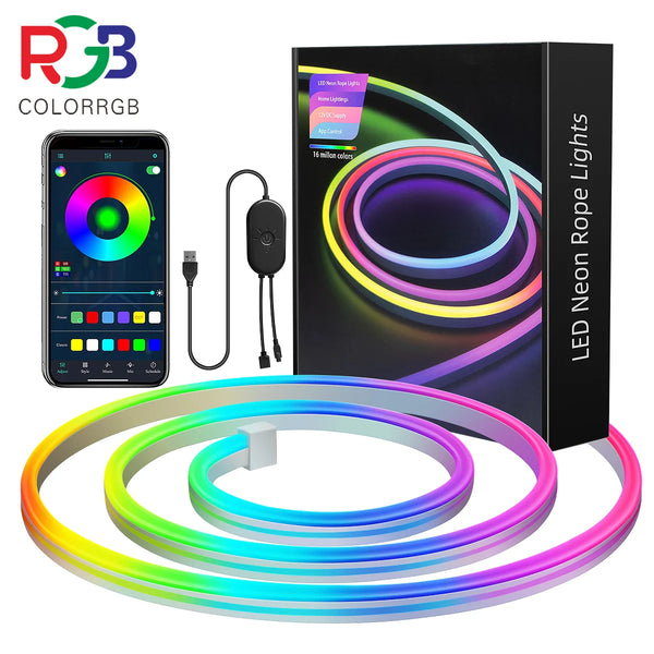 Flexible RGB LED Neon Rope Light