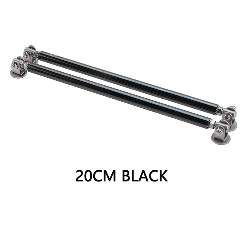 Universal Adjustable Bumper Lip Splitter Rods for Car Front & Rear